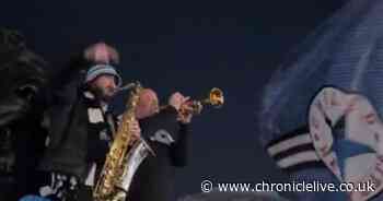 Sam Fender and his band join Newcastle United fans for mass Geordie party in Trafalgar Square