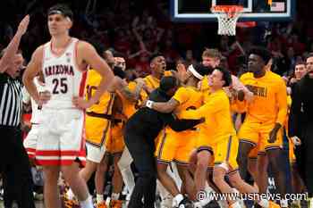 Arizona State Stuns No. 7 Arizona 89-88 on Cambridge's Heave