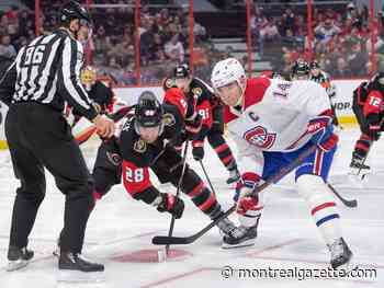 Liveblog: Streaking Canadiens take on Senators