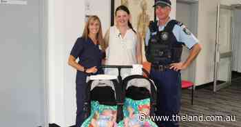 'The boys are little fighters': Twins born on the side of the road