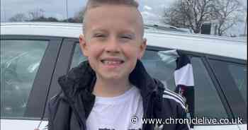 Nine-year-old Toon fan who missed out on Wembley tickets 'buzzing' after becoming matchday mascot