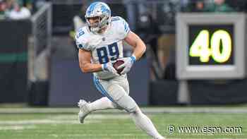 No Hockenson, no problem: Lions' success at TE offers optimism