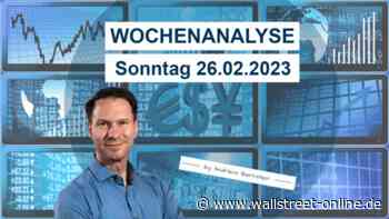 DAX-Wochenausblick: DAX und Nasdaq gleich "schlecht"