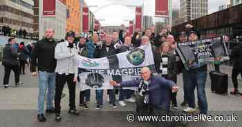 'No sign of Man Utd' Newcastle United supporters take over London for Carabao Cup final