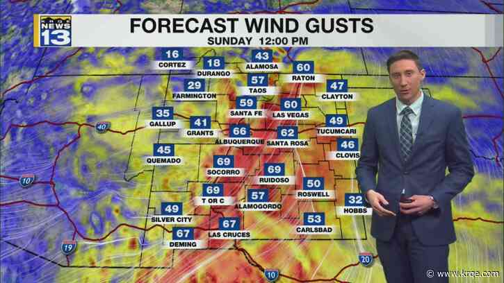 Conditions deteriorating quickly ahead of Sunday's powerful storm
