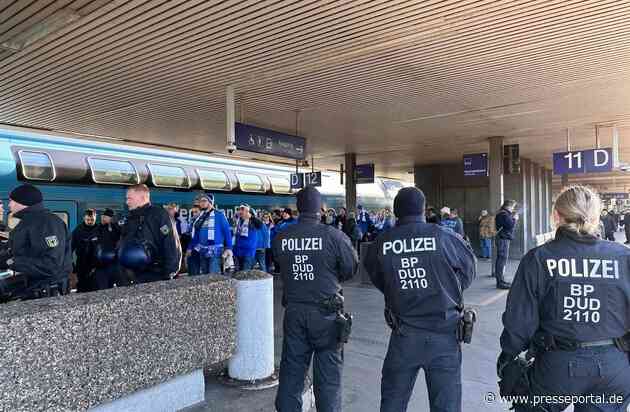BPOL-H: Bilanzmeldung der Bundespolizei zum Fußballspiel der 2. Bundesliga zwischen Hannover 96 und Magdeburg