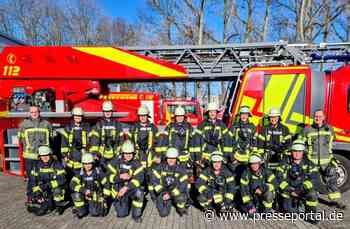 FW-WRN: 14 neue Atemschutzgeräteträger für die Feuerwehren aus Selm und Werne