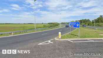 A1077(M) crash: Man killed in motorway barrier crash