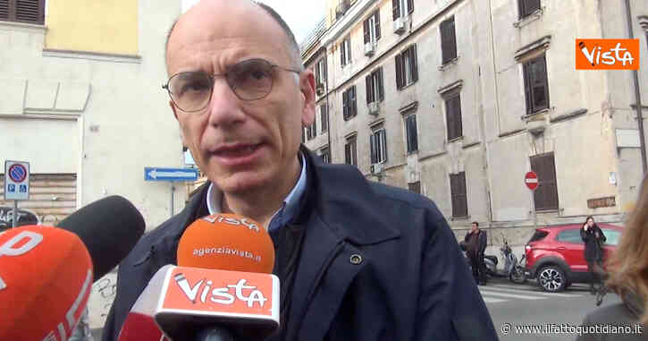 Pd, Letta: “Auguro a chi mi succederà di fare meglio di me. Io continuerò ad aiutare senza sgomitare”