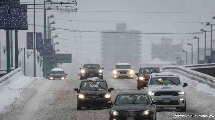 Winter storm covers much of B.C. in snow, more expected in some regions