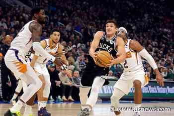Bucks Outlast Suns 104-101 for 14th Consecutive Victory