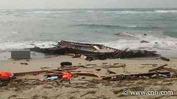 Police release haunting video of shipwreck that killed more than 50 migrants