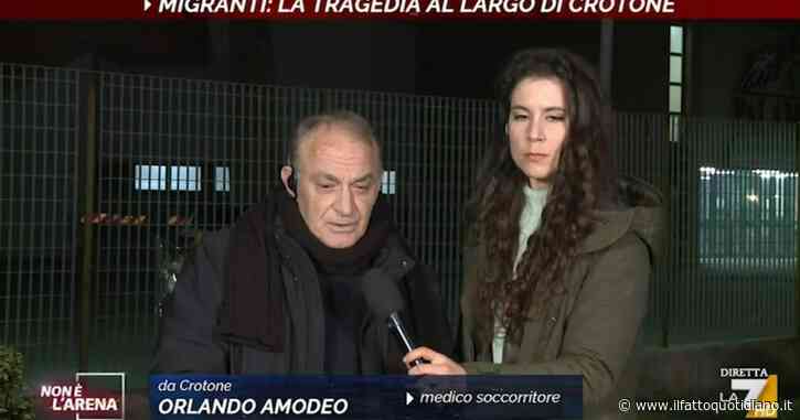 “Non è vero che con quel mare non si potevano salvare i migranti”: il medico ex dirigente della polizia contro la ricostruzione di Piantedosi