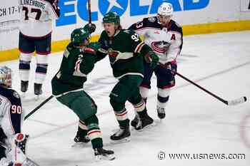 Kaprizov Caps Hat Trick in OT as Wild Beat Blue Jackets 3-2