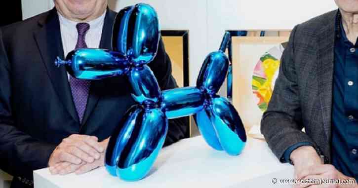 $42k Balloon Dog Sculpture Pops After Museum Leaves Within Reach of Clumsy Woman