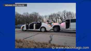 Alleged Impaired Driver Strikes State Trooper on Indiana Toll Road Near Portage