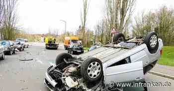 B289 im Kreis Kulmbach: "Wie durch ein Wunder" - Auto kollidiert mit Felsbrocken und überschlägt sich