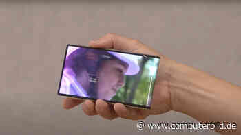 Rollbare Displays: Lenovo zeigt Smartphone und Laptop
