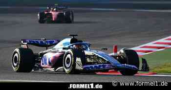 Alpine nach Test "zuversichtlich": Erstes Upgrade bereits zum Bahrain-GP