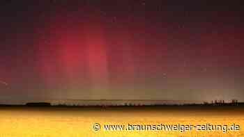 Polarlichter leuchten über Teilen von Deutschland
