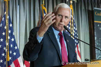 No 'apologists for Putin': Pence draws contrast with DeSantis on support for Ukraine