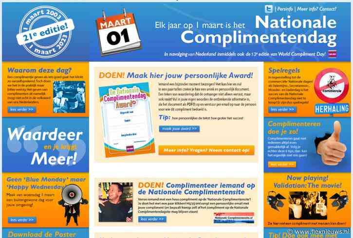 Complimenten belangrijk voor werkplezier