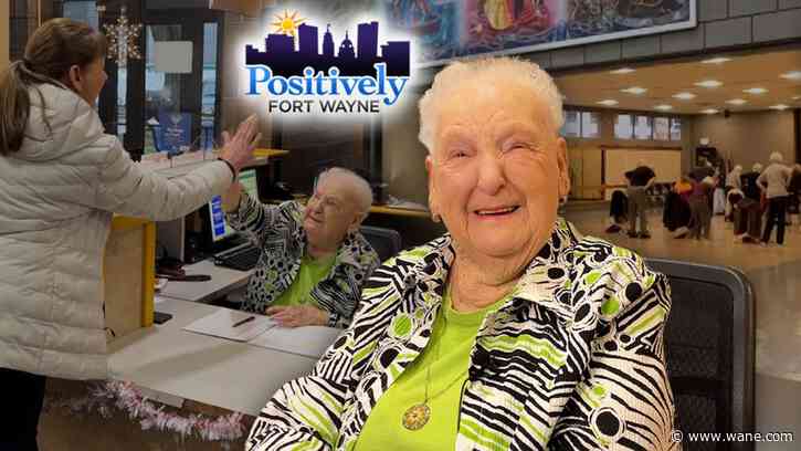 95-year-old volunteer 'still keeps us on our toes'