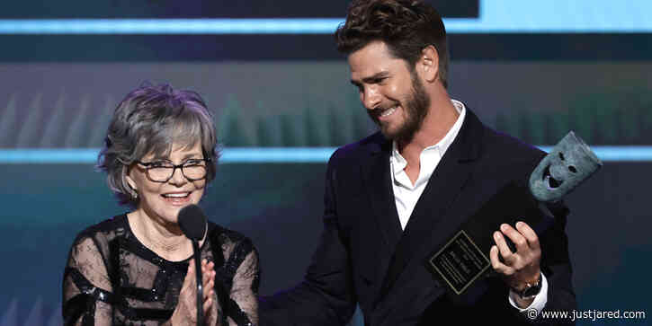 Andrew Garfield Presents Sally Field With Lifetime Achievement Award During SAG Awards 2023