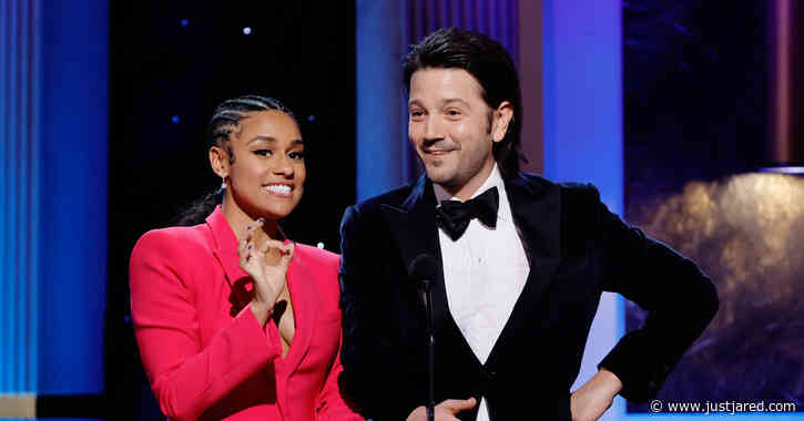 Ariana DeBose Tells Diego Luna to 'Do The Thing' While Presenting at SAG Awards 2023