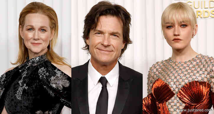 Jason Bateman Joins 'Ozark' Co-Stars Laura Linney & Julia Garner at SAG Awards 2023