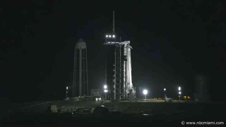 Last-Minute Technical Problem Keeps SpaceX Rocket, Astronauts Grounded