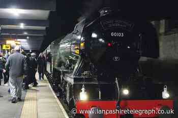 Pictures of the Flying Scotsman’s visit to East Lancashire
