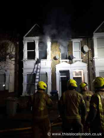 Man rescued by firefighters after blaze in Harlesden flat