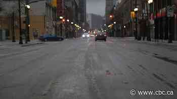 Snow, ice pellets and strong winds for Hamilton and surrounding areas on Monday