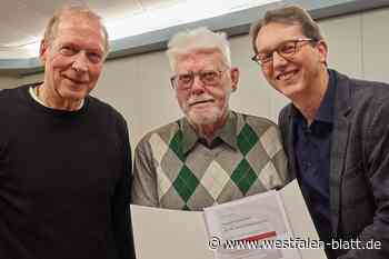 Ehrung in Paderborn: Rudi Plettendorff singt seit 60 Jahren