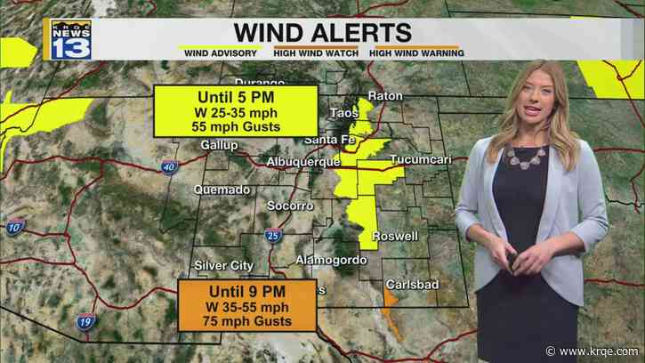 New Mexico to see more wind this week