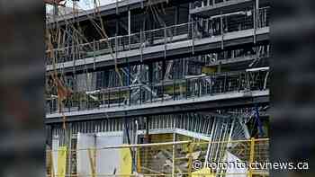 Another portion of a luxury condo collapses in Niagara Region