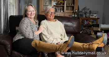 Woman helps fellow amputees swap shoes - because they only need one