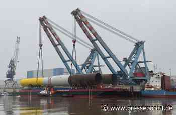 Erste Fundamente für Ørsteds nächsten deutschen Offshore-Windpark verschifft