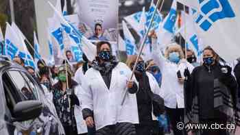 Quebec labour tribunal orders nurses' union to stop threatening mass resignation