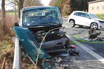 Schwerer Unfall bei Vlotho