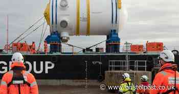 Britain's first new nuclear reactor in 30 years has arrived at Hinkley Point C