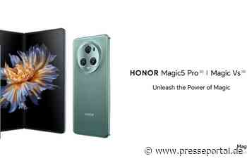 MWC 2023: HONOR stellt neue Flagships vor / Die HONOR Magic5-Serie und das faltbare HONOR Magic Vs