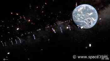 How many satellites can we safely fit in Earth orbit?