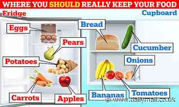 Where scientists say you should REALLY keep your food after explosive potato revelation