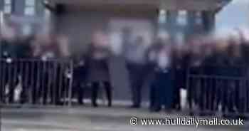 Police dispersal order as Hull students protest over uniforms at academies