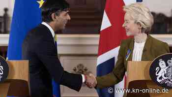 Nach Einigung mit der EU im Nordirland-Streit: Kann Sunak seinen Brexit-Deal verkaufen?