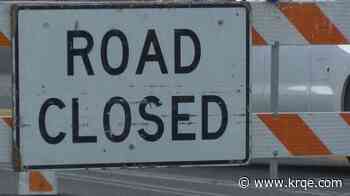 Westbound I-40 closed near Route 66 Casino due to crash