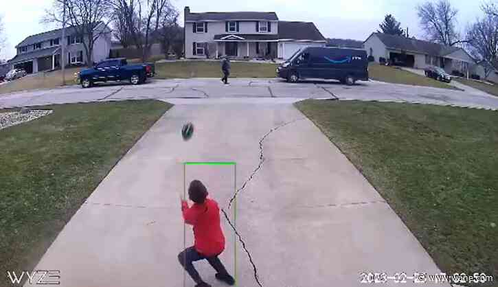 WATCH: Boy plays catch with Amazon driver in Decatur