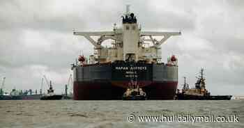 Biggest ever ship to sail in Humber arrives - and it's longer than the Eiffel Tower